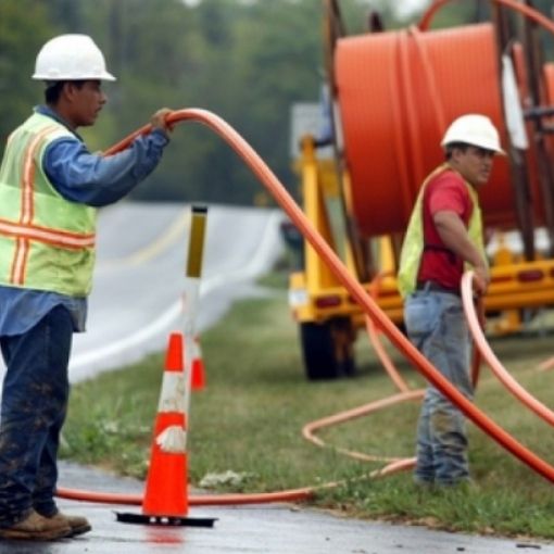 İstanbulda Fiber Optik Altyapı Çalışmalarında Kullanılan Son Teknoloji Kazı Makinaları
